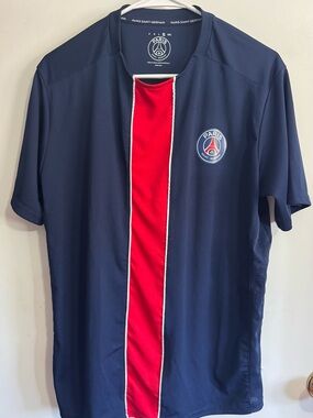 Paris Saint-Germain Navy and Red Men’s Jersey